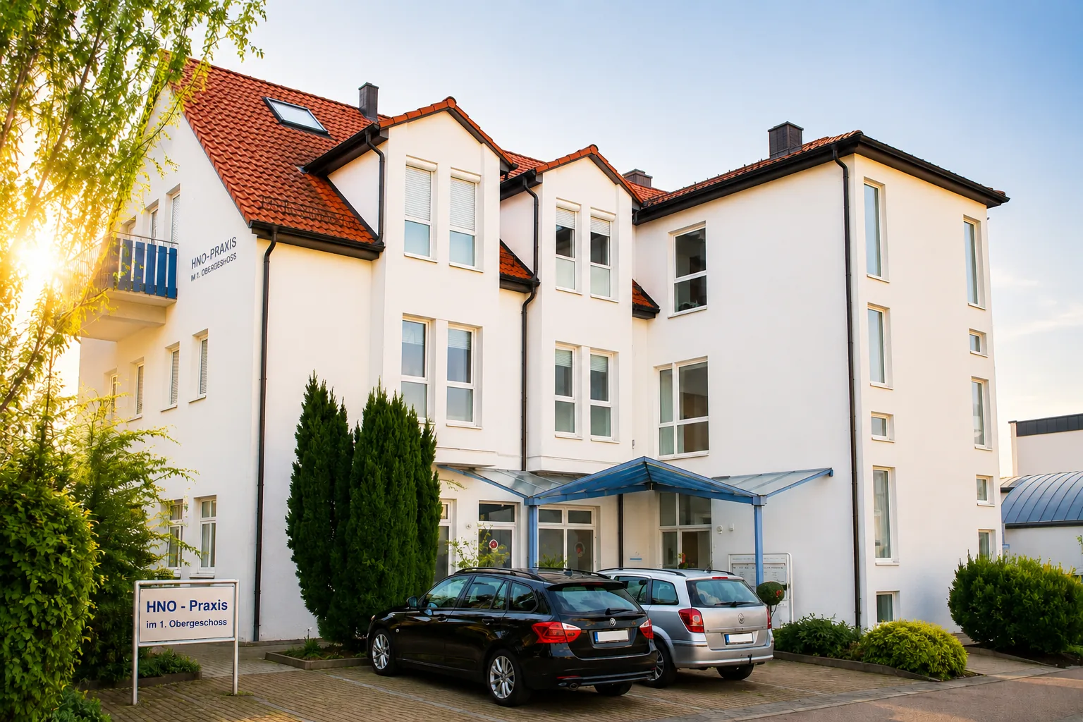 Empfang der HNO-Praxis Rothenburg