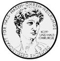 Logo der Deutschen Gesellschaft für Hals-Nasen-Ohren-Heilkunde, Kopf- und Hals-Chirurgie